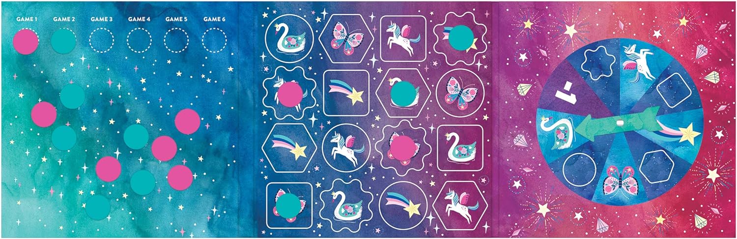 Unicorn Magic 4-In-A-Row Magnetic Board Game