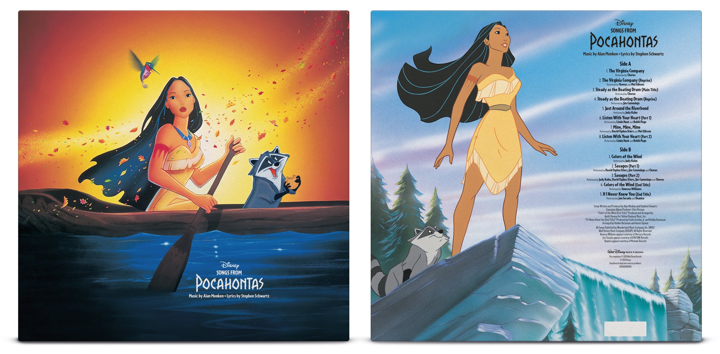 Songs from Pocahontas