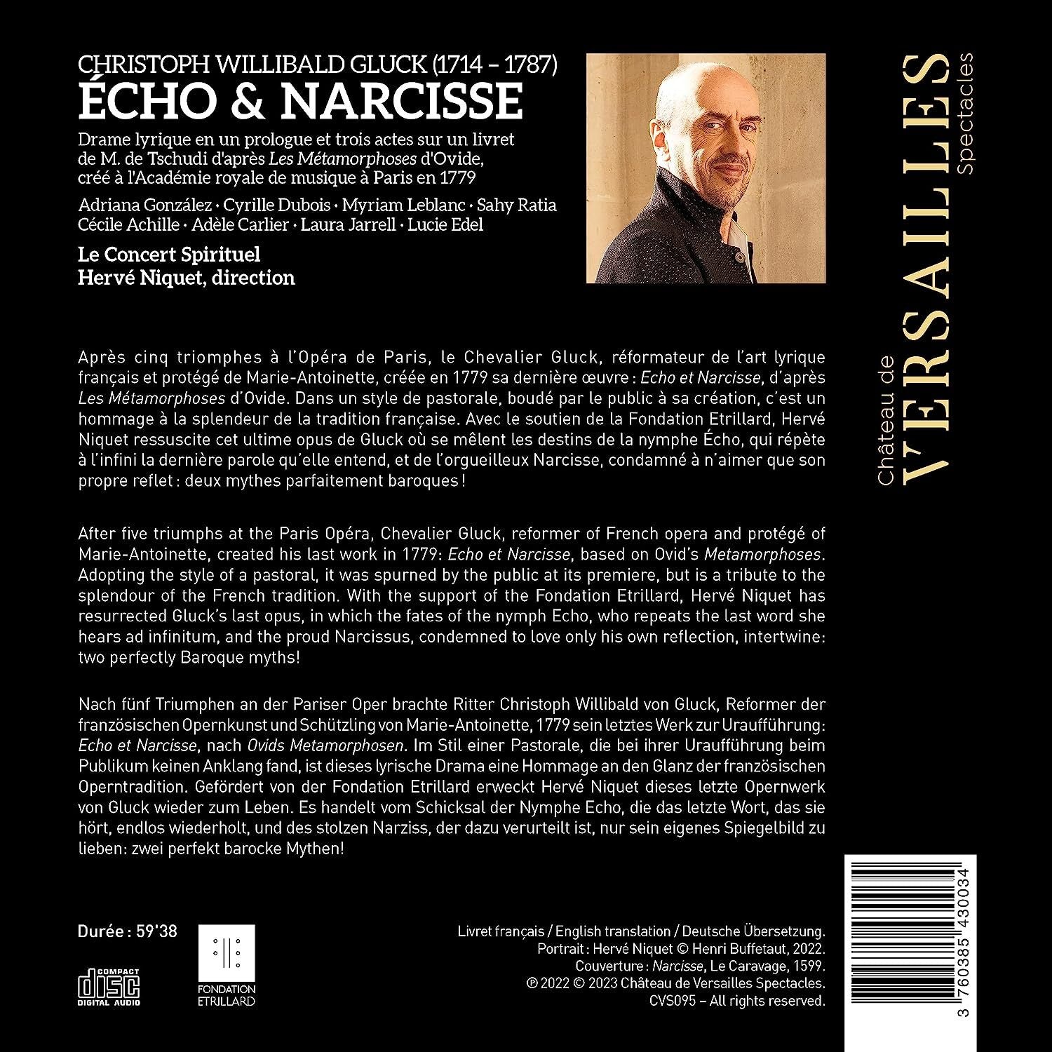 Gluck: Écho & Narcisse