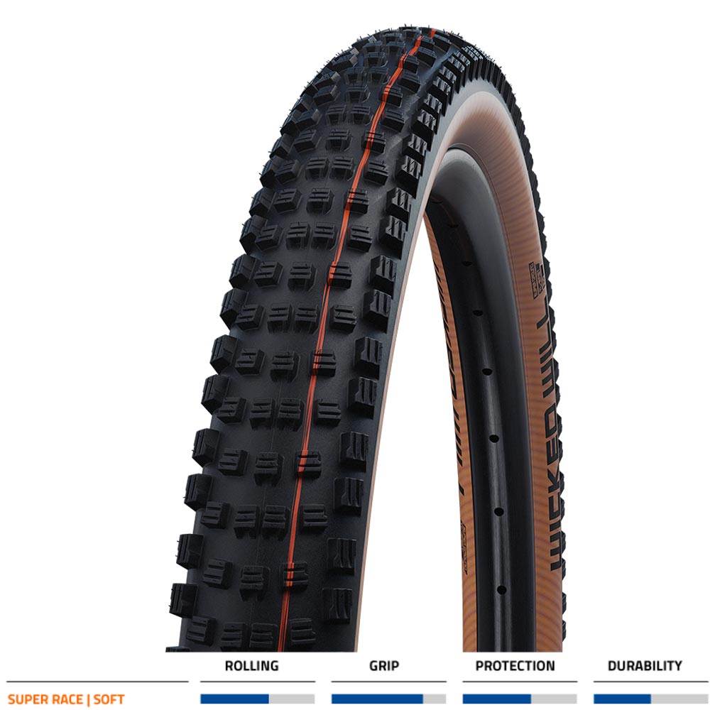 Schwalbe Unisex - Adult Wicked Will Tyres, Black, 29 x 2.25