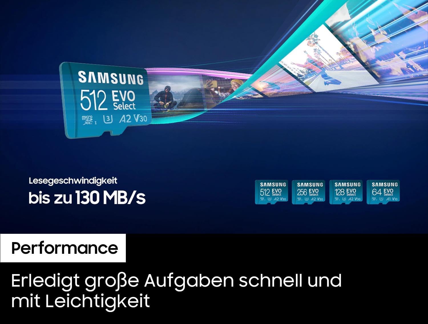 Samsung EVO Select 256GB microSDXC (MB-ME256KA/EU)