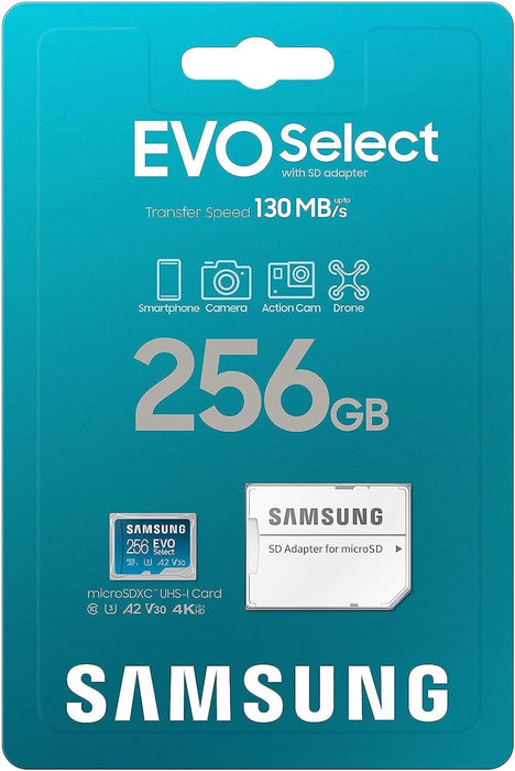 Samsung EVO Select 256GB microSDXC (MB-ME256KA/EU)