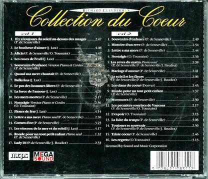 COLLECTION DU c?ur par CLAYDERMAN RICHARD