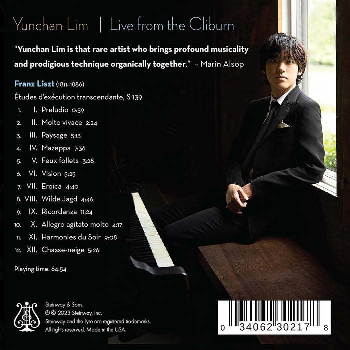 Yunchan Lim: Live from the Cliburn: Liszt: Transcendental Etudes