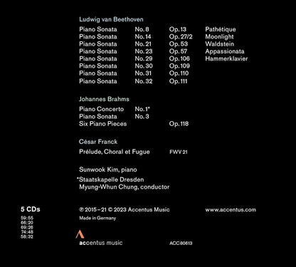Sunwook Kim: Beethoven/Brahms/Franck