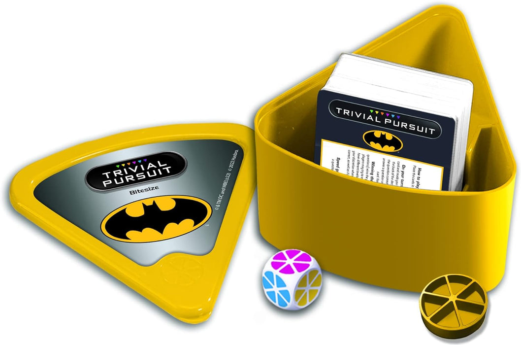 Winning Moves Batman Trivial Pursuit Bite Size – DC Comics – Gelb (WM01359-EN1-6