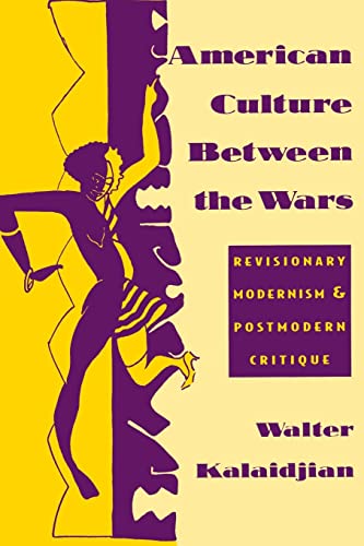 American Culture Between the Wars