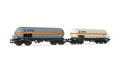 Rivarossi DB AG, 3-unit pack 4-axle hopper wagons Fals 164, brown livery, period V