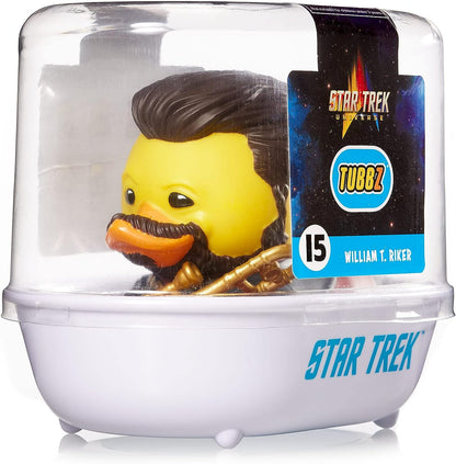 TUBBZ NS4183 William T. Riker Sammelfigur aus Vinyl, Gummiente, Einheitsgröße