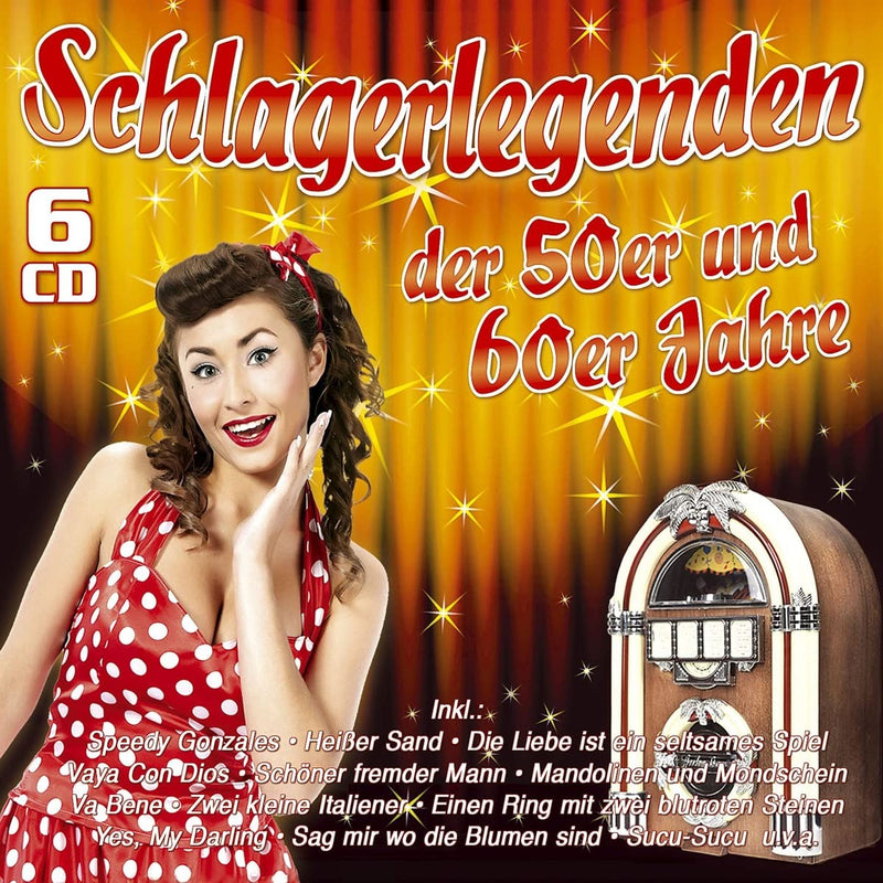 VARIOUS - SCHLAGERLEGENDEN DER 50ER & 60ER - NINA & FREDERIK, R. GILDO, M. ROOS