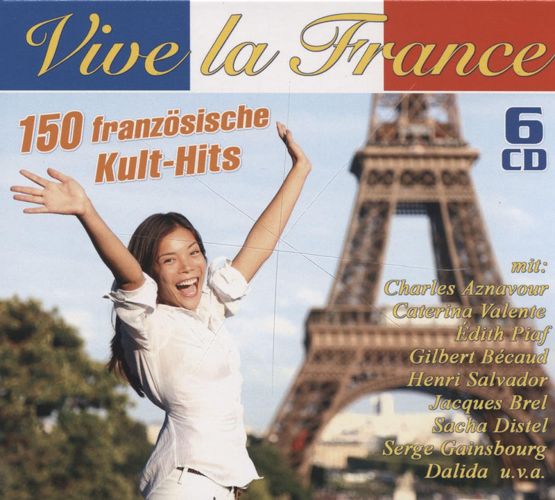VARIOUS - VIVE LA FRANCE - 150 FRANZOSISCHE KULT-HITS