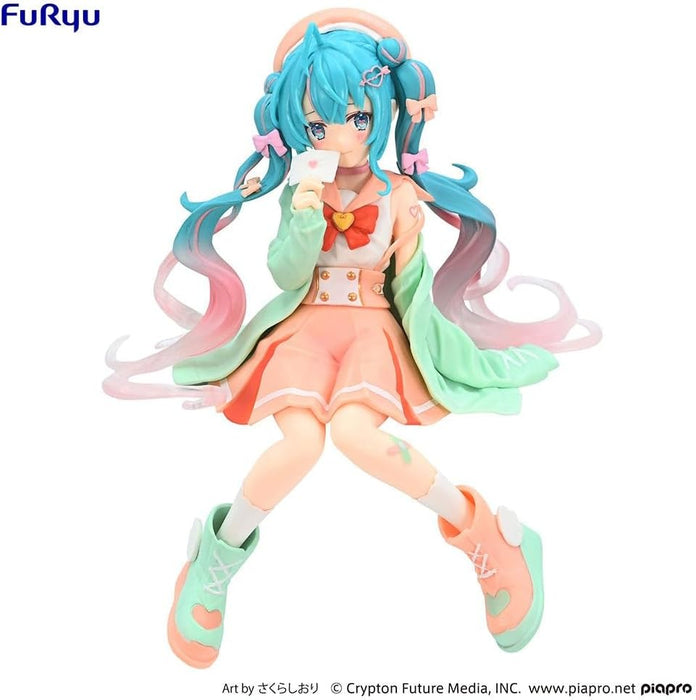 Furyu - Hatsune Miku - Love Sailor Noodle Stopper Figure (Citrus cream ver)