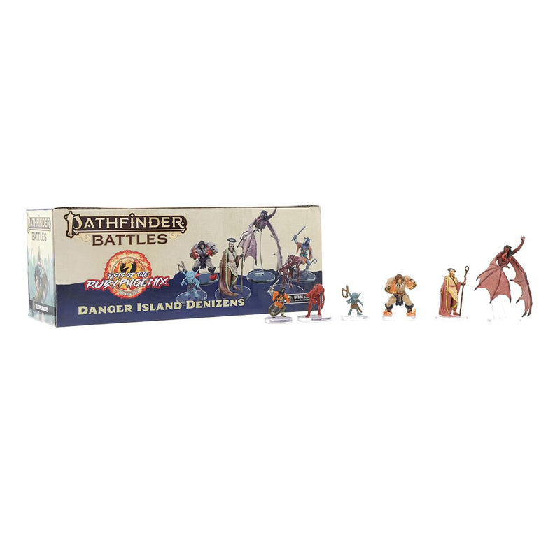 Wizkids Pathfinder Battles Miniatures Fists of The Ruby Phoenix - Danger Island Denizens