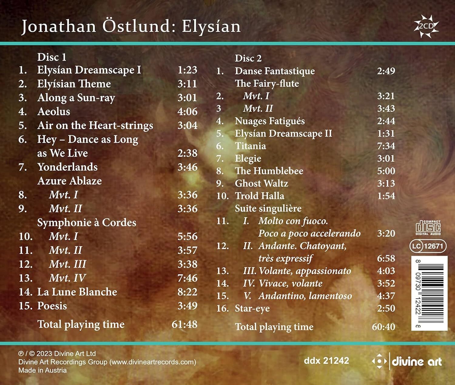 Jonathan Östlund: Elysian