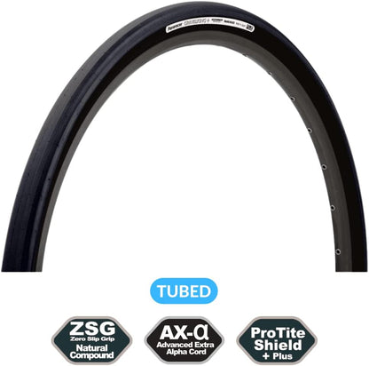 GRAVELKING + Aramid Tire in 5 Sizes in Black or Brown 700 x 28c Black / Black