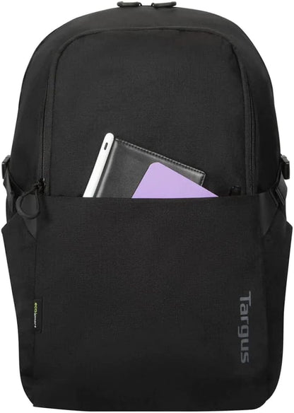 Targus Unisex 15'6 Zero Waste Backpack Black, 46 x 35 x 6 cm, black