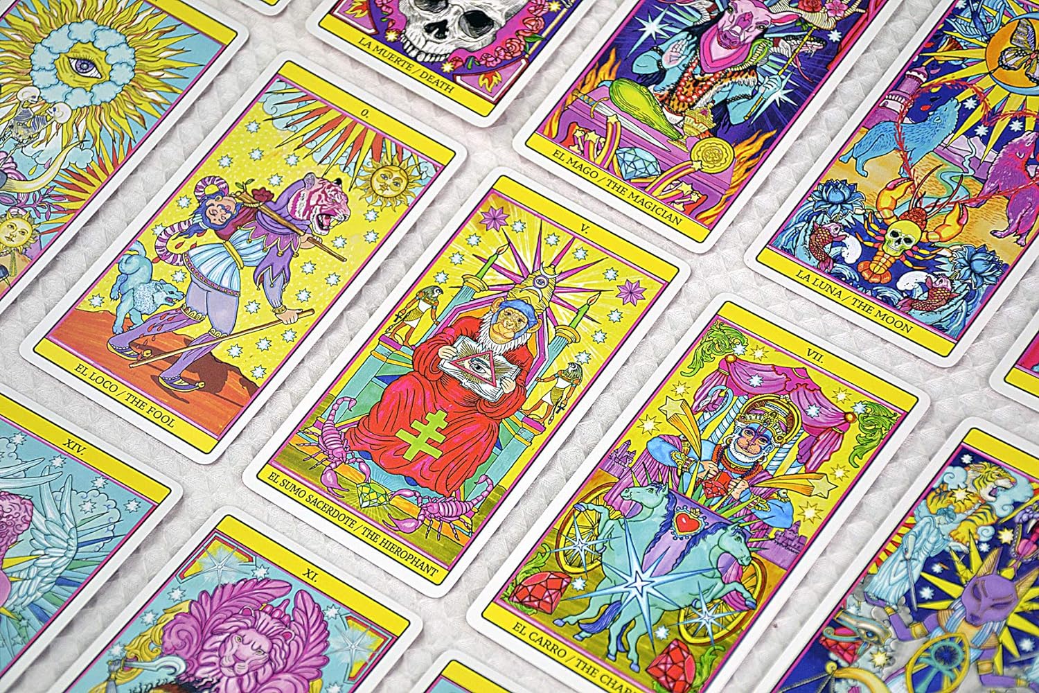 Fournier 1044656 Tarot Cards El Dios de Los Tres, Multicoloured