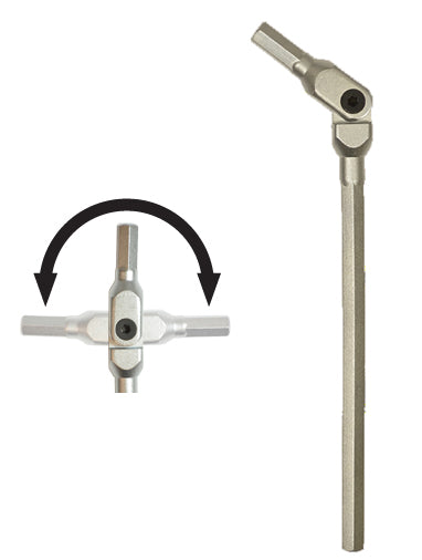Bondhus Hex Pro Swivel Head Hex Key - 10mm