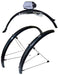 Stronglight 700C - 48mm Trekking Section Guards. S-version with Fixed Bridges - Stainless Steel Safe Clip - Silver