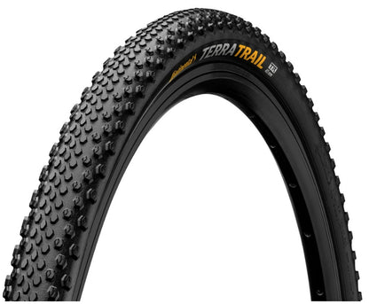 Continental Terra Trail Shieldwall Tyre Foldable Puregrip Compound Black/Black 700X35C