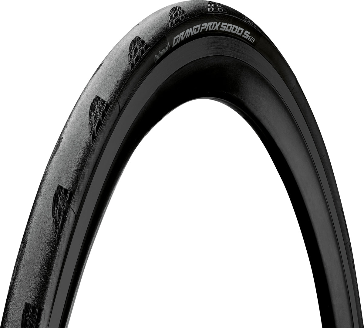 Continental Grand Prix 5000S Tubeless Ready Tyre Foldable Blackchili Compound 2021 Black/Black 700X30C