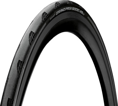 Continental Grand Prix 5000 All-Season Tubeless Ready Foldable Reflex Tyre 2022 Black/Black 700X25C
