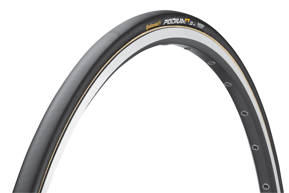 Continental Podium Tt Tyre Tubular Blackchili Compound Black/Black 28"X25Mm