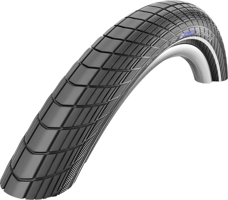 Schwalbe Big Apple Performance Wired Tyre with Raceguard Endurance Reflex 890 g (60-622) - 28 x 2.35 Inches