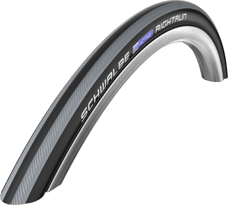 Schwalbe Right Run K-Guard Black'n Roll Compound Rigid in Grey/Black 26 x 7/8" - 23-559