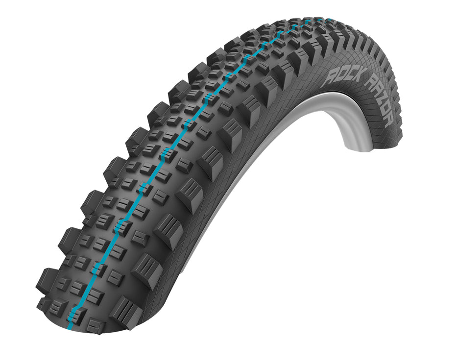 Cicli Bonin Schwalbe Rock Razor Addix Spgrip TL Easy Snakeskin Neumáticos, Unisex Adulto