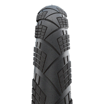 Schwalbe Marathon Efficiency Super Race V-Guard Touring Tyre in Transparent/Reflex (Folding) - 27.5 x 2.35"