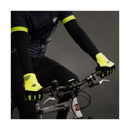 Chiba 2nd Skin Waterproof & Windprotect Glove in Neon Yellow - Large