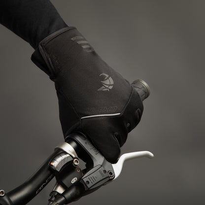 Chiba 2nd Skin Waterproof & Windprotect Glove in Black - Large