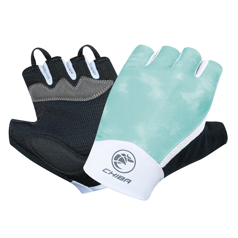 Chiba Women's Tie dye Special Occasion Glove, lightblue, Small