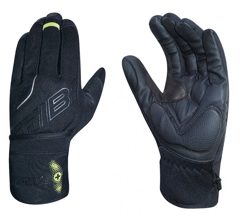 Chiba Express + Winter Cycling Gloves Long with Cover Black 2024