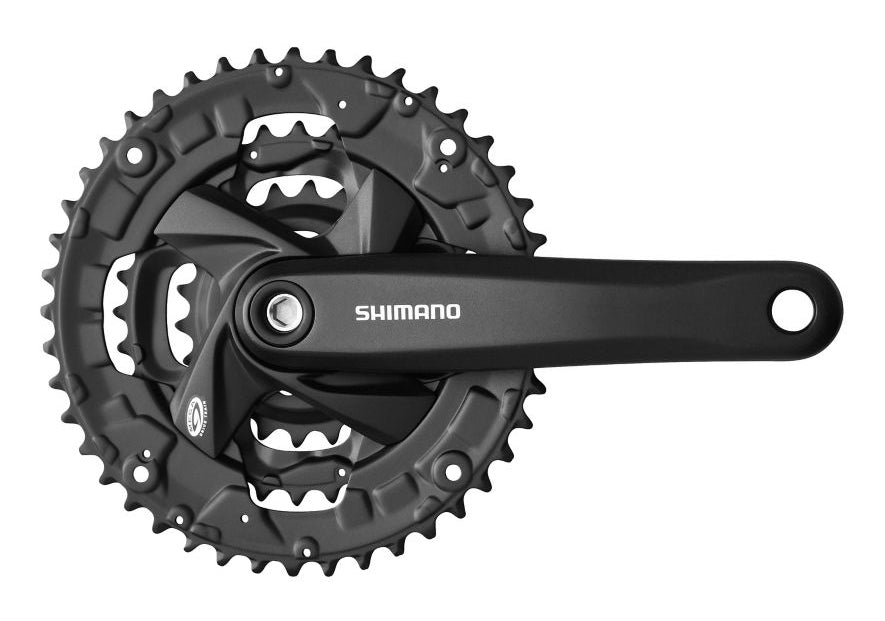 SHIMANO Acera M371-26/36/48-9 Speed Chainset in Black - 175mm
