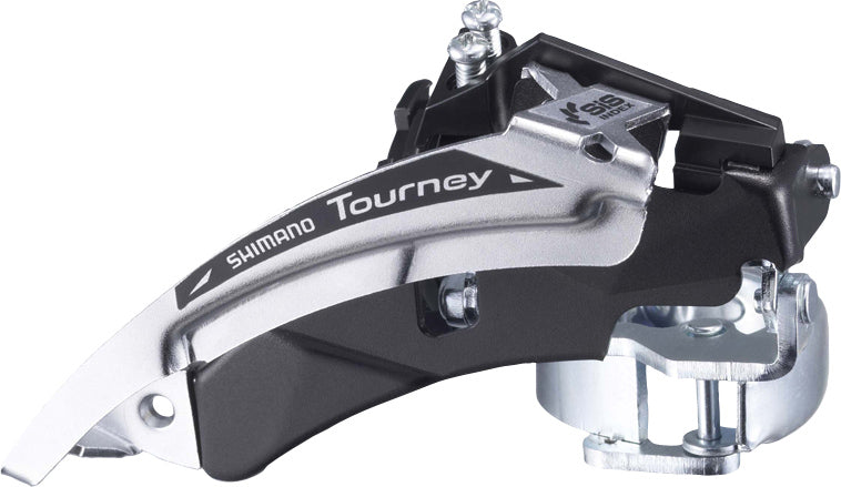 Shimano FD-TY510 MTB front derailleur, top swing, dual-pull and multi fit for 48T