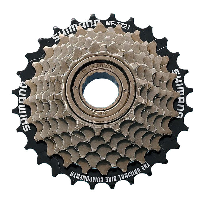 SHIMANO Sprocket 7-speed MF-TZ500 screw ring 7 speed sprocket bicycle freewheel.