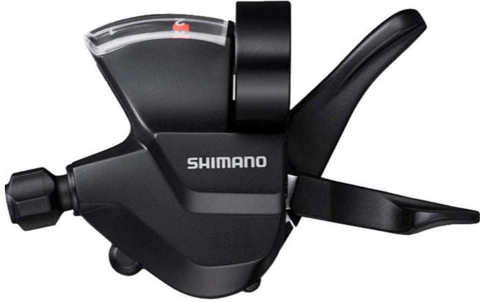 SHIMANO SL-M315-8R Shift Lever, Band on, 8-Speed, Right Hand & Road Gear Shift Inner Outer Bike Cable Set Y60098501