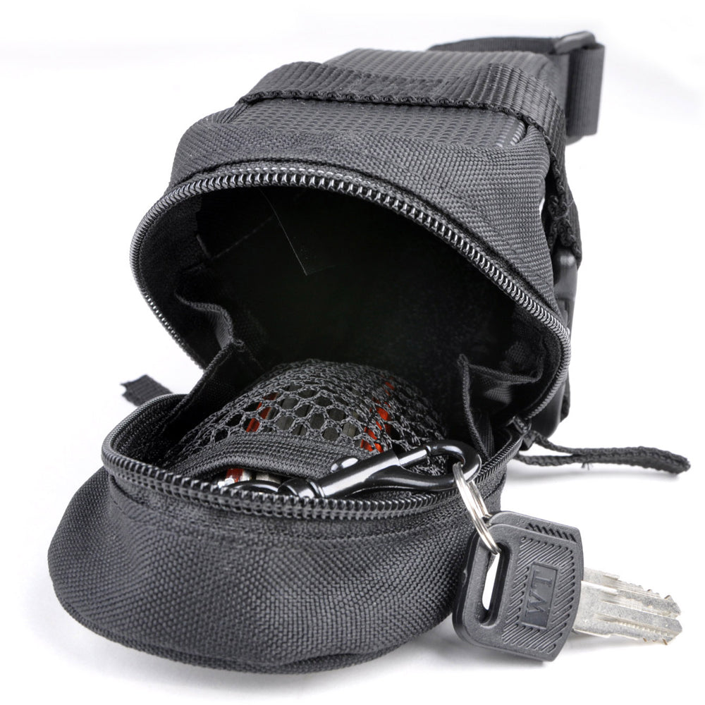 Lotus SH-6702 S Commuter Saddle Bag in Black (0.5L)