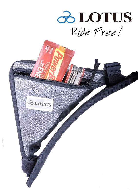 Lotus Commuter Frame Corner Bag in Grey (0.5L) [Grey]