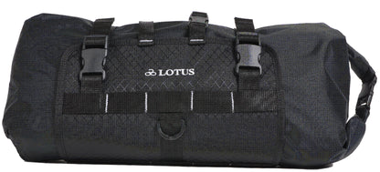 Lotus Explorer Handlebar Bag with Dry Bag in Black (8.8L)