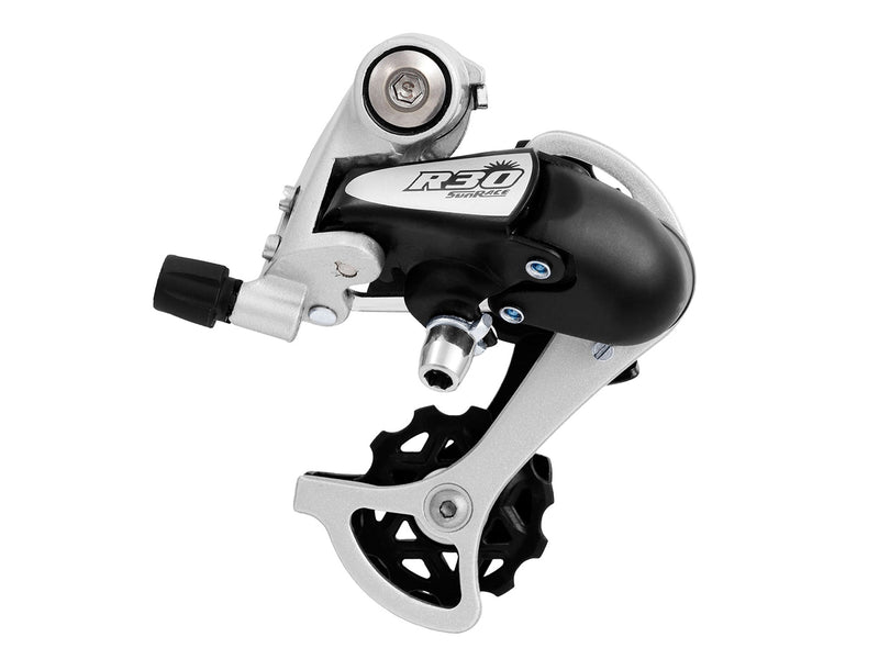 SunRace RD-R37 Rear Derailleur Der Rdr37 Ss 6/7s Direct Sl/bk