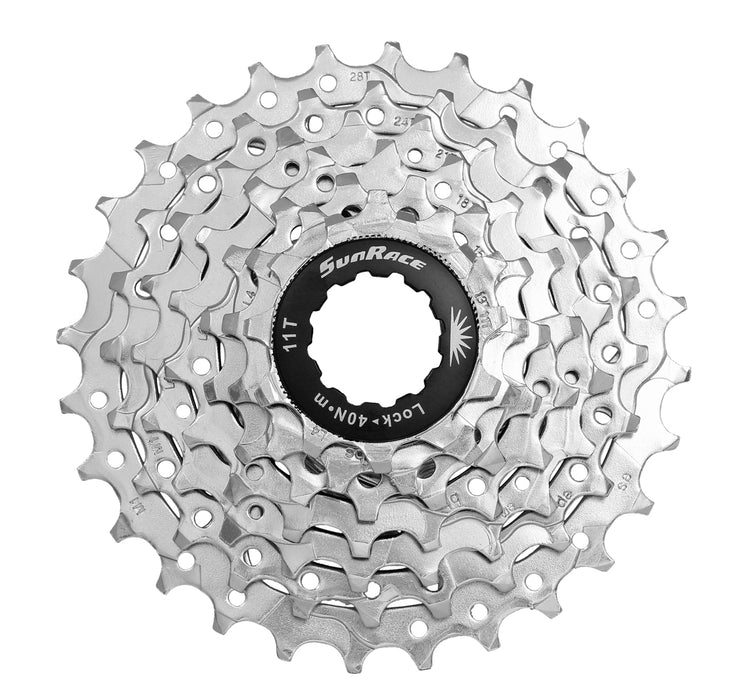 SunRace CSM63 7-Speed Nickel Plated Cassette
