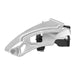 SUN RACE FDM300 Front DERAILLEUR 3 X 7/8-SPEED Dual Pull, CLAMP Front Diverters, Adults Unisex, Silver, Standard