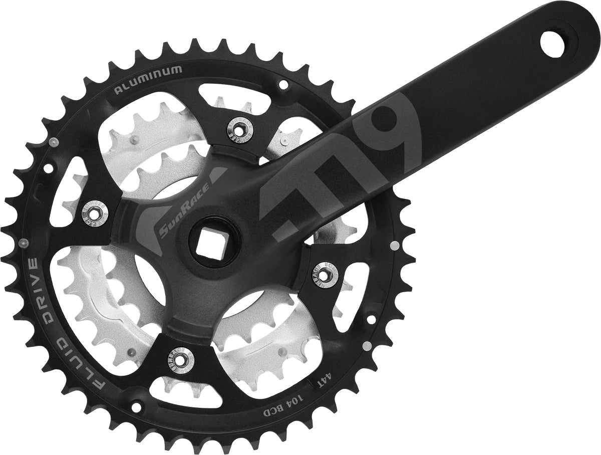 SUNRACE 305850655 Garnit.Stadt 7 / 8v.28/38/48T 17 Unisex-Adult, Taille Unique
