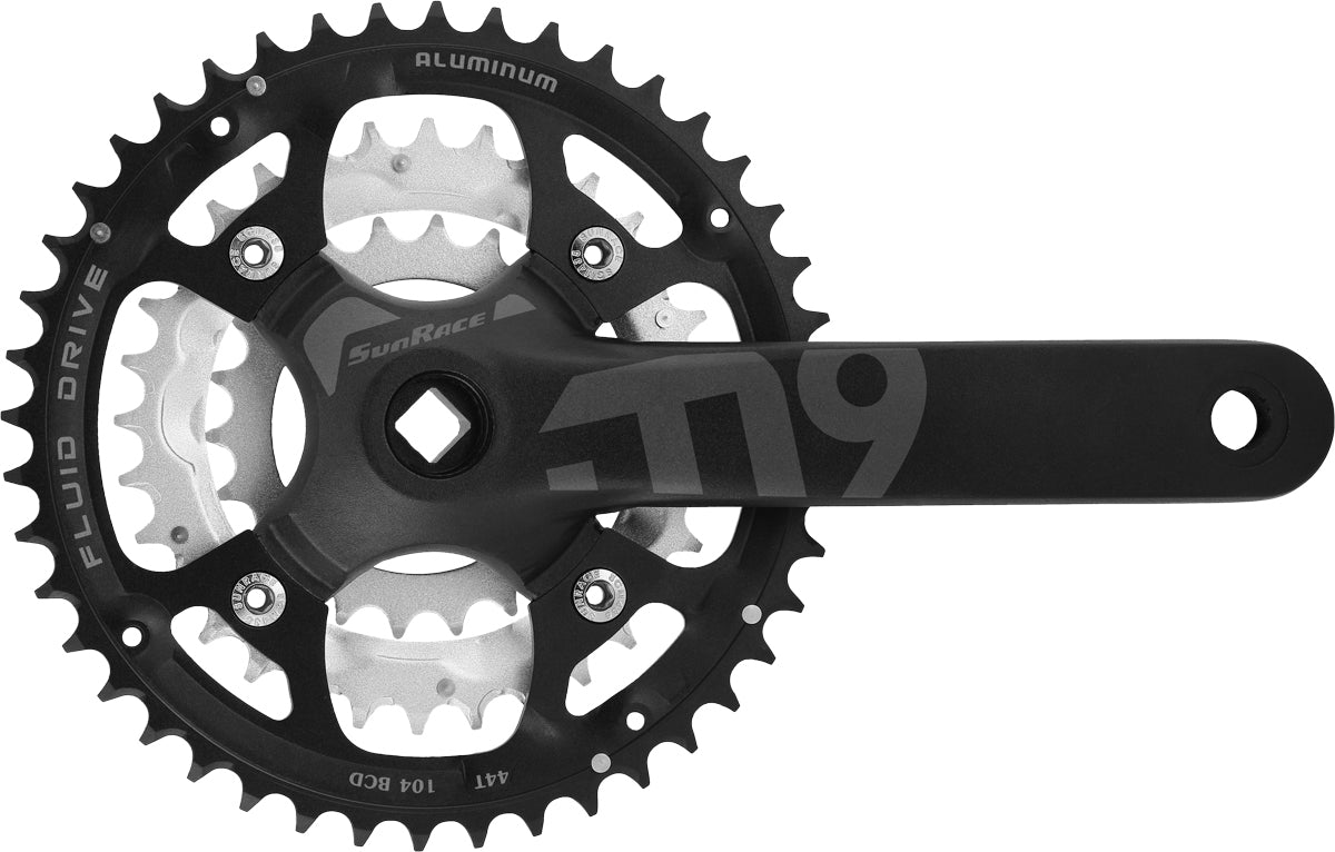 SUNRACE 305850655 Garnit.Stadt 7 / 8v.28/38/48T 17 Unisex-Adult, Taille Unique