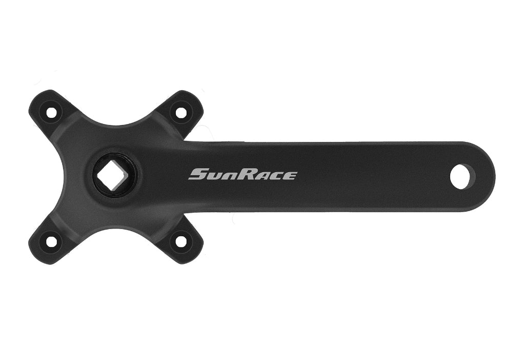 SunRace M9 Crankset Square Taper,Black,175mm