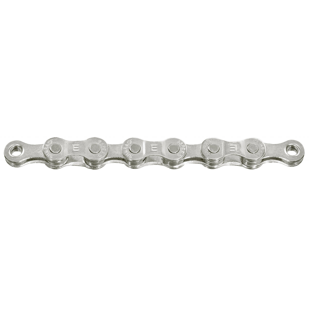 SunRace Unisex - Adult Necklace-2106001100 Chain, Silver, 1/2 x 3/32