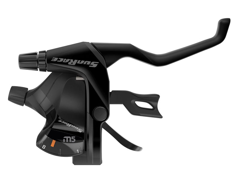 Motodak Levier/Manette VTT 8vx3. sunrace mt5 v Brake alu Noir 2 Doigts Compt. Shimano (pr